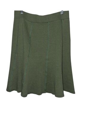 Horny Toad Olive Color Skirt Lightweight Sz M